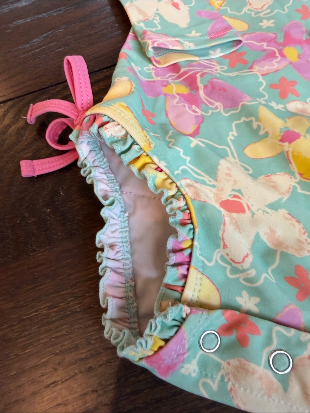 6-12 Month RuffleButts Swimsuit - Picture 2 of 7
